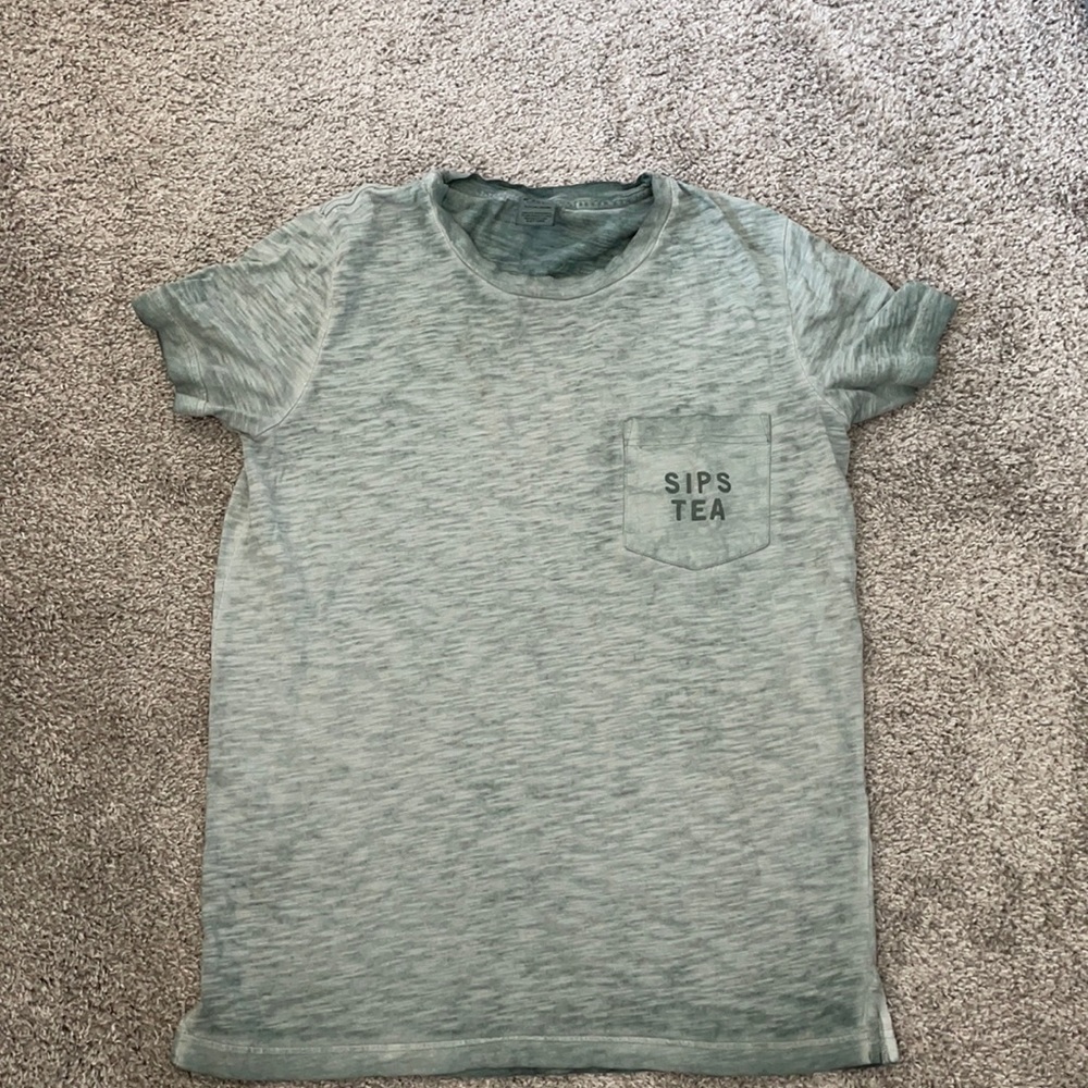 Cute “sips tea” shirt